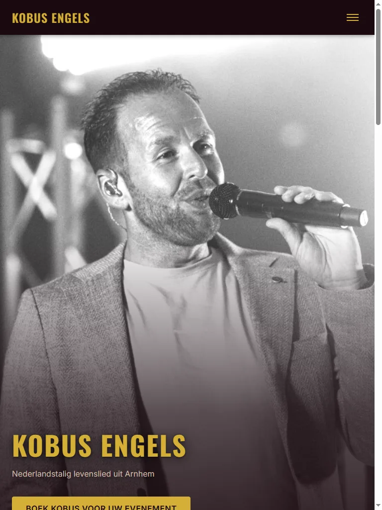 Tabletweergave van Kobus Engels